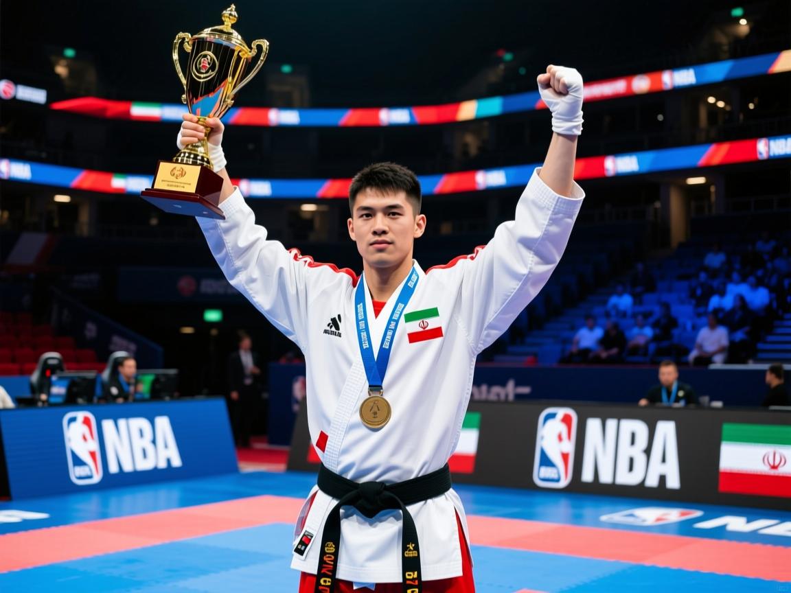 武术比赛中伊朗选手斩获冠军 第2张