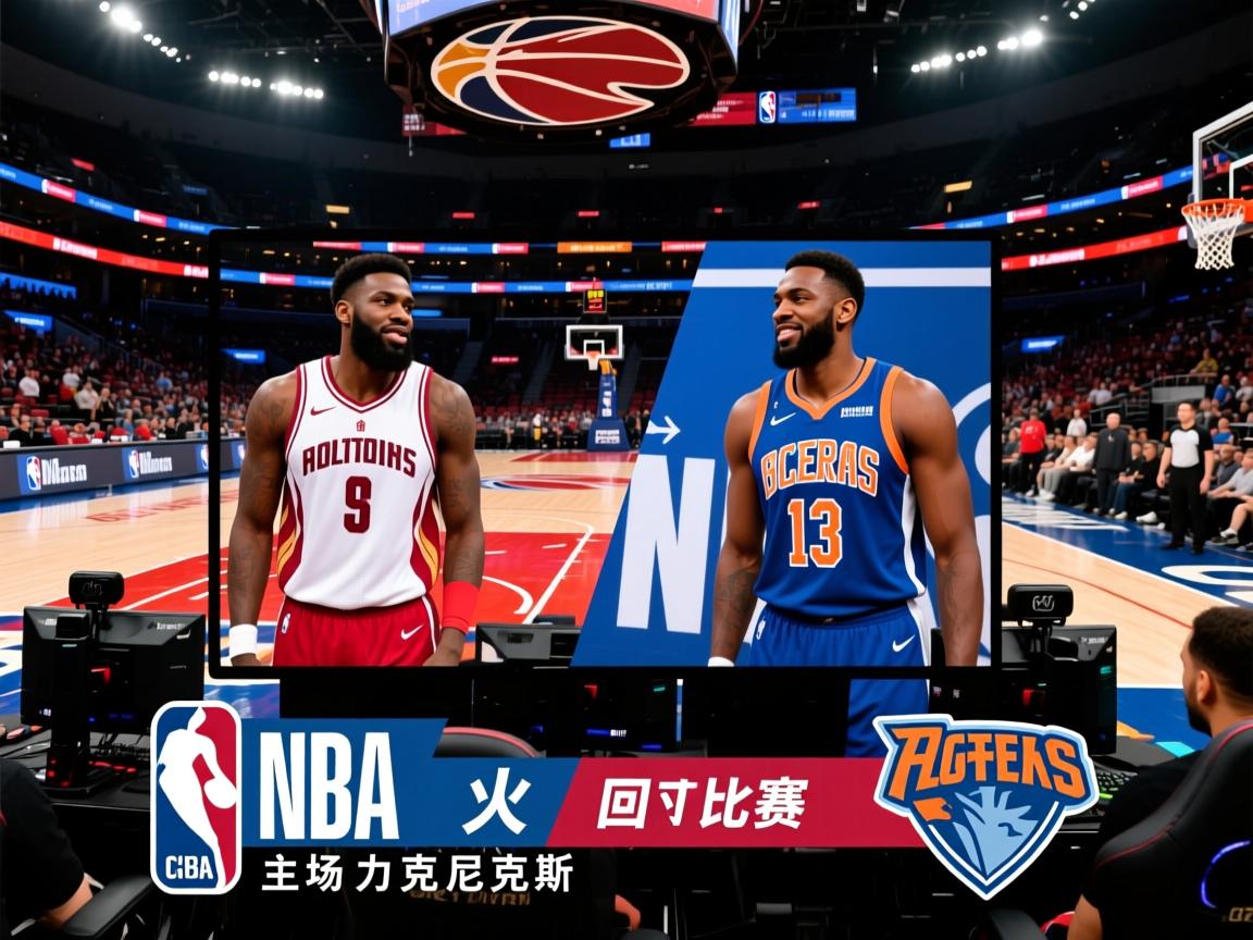NBA比赛回放：火箭队主场力克尼克斯  第4张