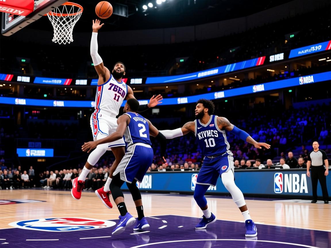 76人击败国王，恩比德砍下双20+10