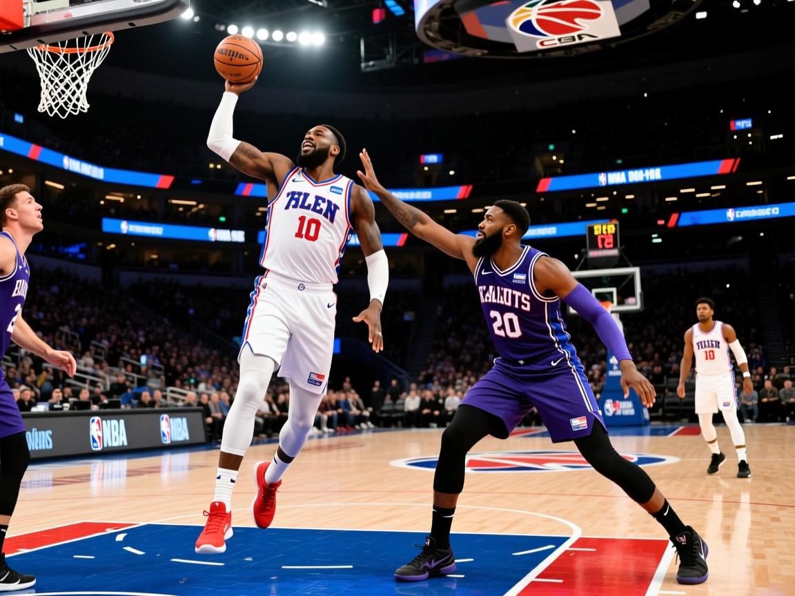 76人击败国王，恩比德砍下双20+10  第3张