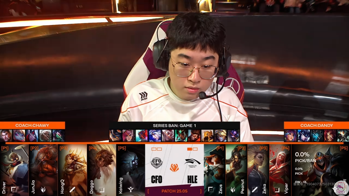 HLE1-0CFO：CFO开场连续针对Zeus，HLE团战致胜拿下开门红的简单介绍